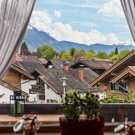 Ferienwohnung Bergblick Garmisch-Partenkirchen Buitenkant foto